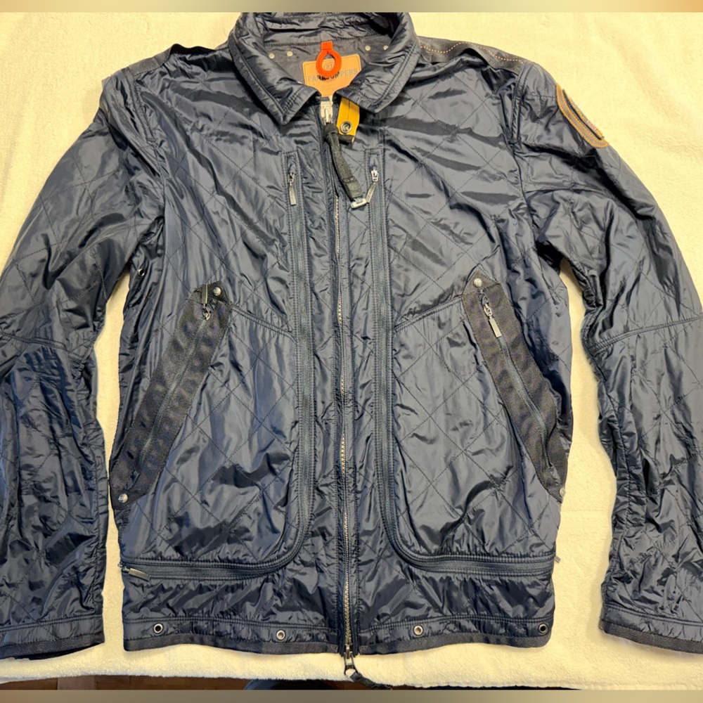 Parajumpers Dark Blue Windbreaker Jacket